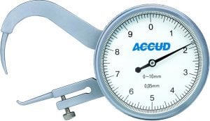 İğne Uçlu Mekanik Kalınlık Komparatörü 0-10mm