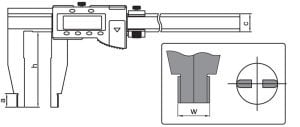 Dijital Kumpas 118 Serisi 200mm - 0-300mm