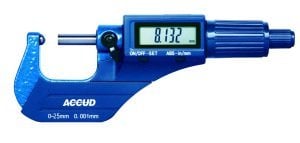 Dijital Boru Et Kalınlığı Mikrometresi 331 Serisi 25-50 mm