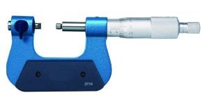 Mekanik Bölüm Dairesi Mikrometresi 343 Serisi 0-25 mm