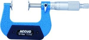 Mekanik Disk Uçlu Mikrometre 342 Serisi 25-50 mm