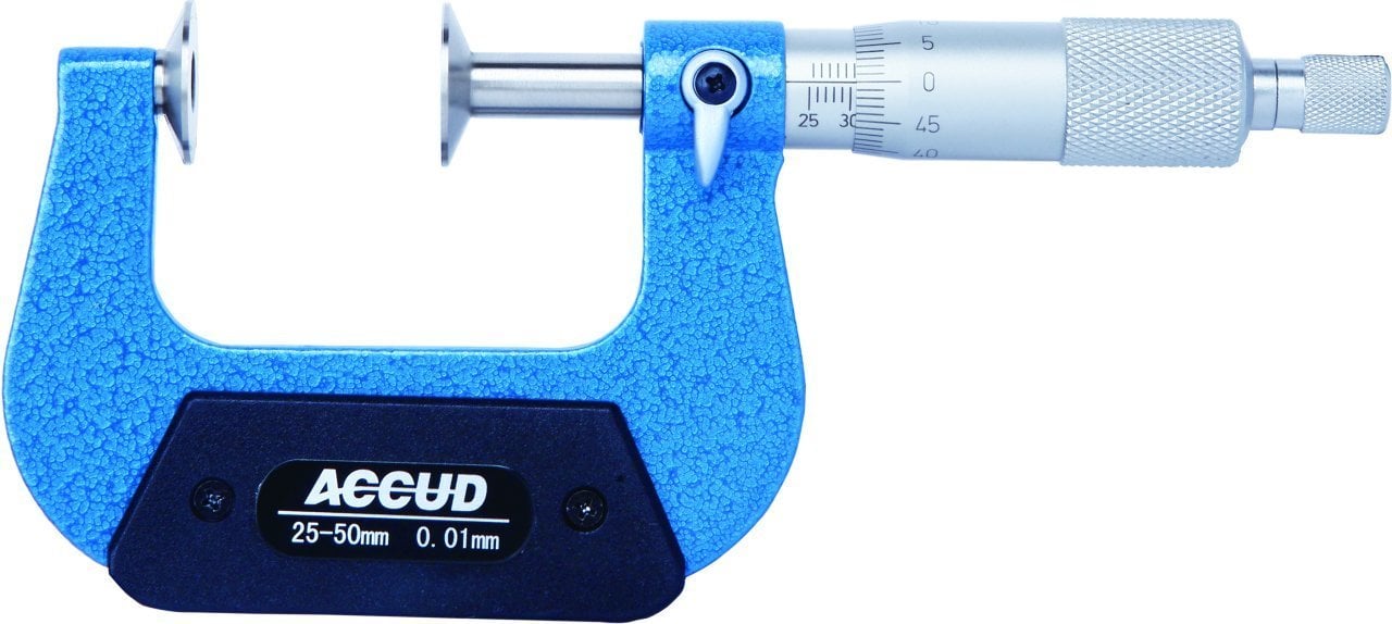 Mekanik Disk Uçlu Mikrometre 342 Serisi 50-75 mm