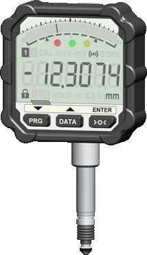 Yüksek Hassasiyetli Dijital Komparatör Saati, 5mm/0.0001mm SD1-IB5