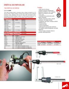 Dijital Kumpas Veri Çıkışlı 0-150mm