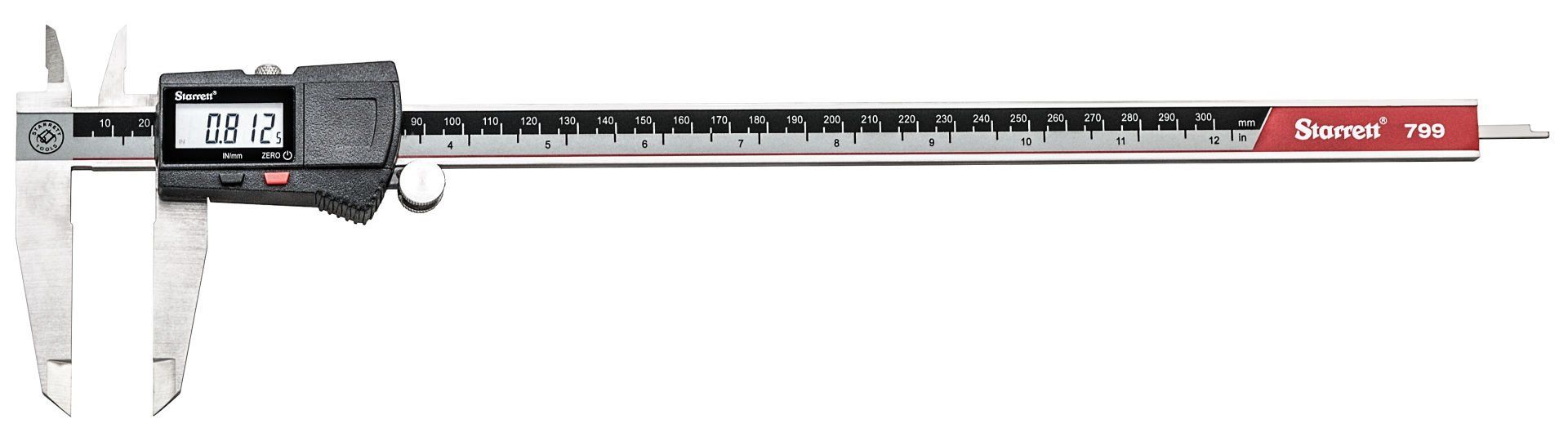 Calibro Digitale Starrett 798B-12/300 – IP67, 0-300 Mm, Risoluzione 0,01 Mm, Uscita RS232, Conformità DIN 862