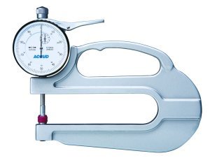 Mekanik Kalınlık Komparatörü Yüzeysel Temas 444 Serisi 0-10mm