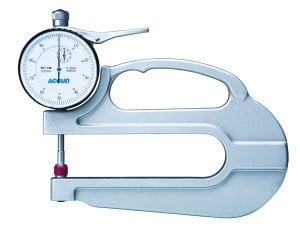 Mekanik Kalınlık Komparatörü Noktasal Temas 444 Serisi 0-20mm