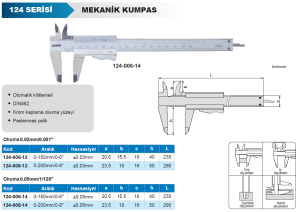 Mekanik Kumpas 124 Serisi